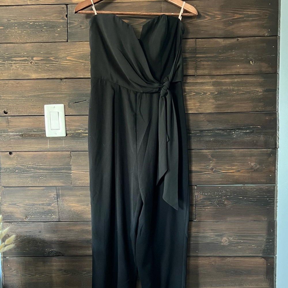 Strapless romper - small